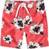 Kanu Surf Boys, Echo Quick Dry UPF 50+ Beach Swim Trunk, Antigua Red, 4T view 1