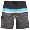 Kanu Surf Boys Playa Quick Dry UPF 50+ Beach Swim Trunks, Iconic Black/Charcoal, 14-16 US view 1