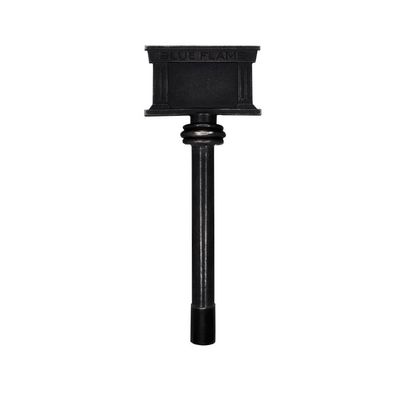 BLUE FLAME 3"-8" Expandable Black Flat Zinc Gas Valve Key