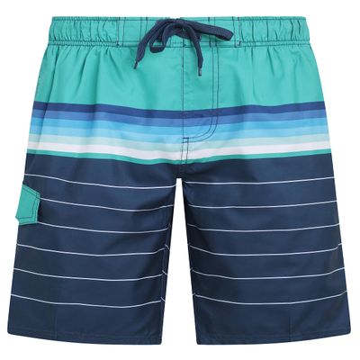 Kanu Surf Boys Playa Quick Dry UPF 50+ Beach Swim Trunks, Iconic Navy, 8 US
