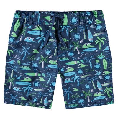 Kanu Surf Boys Playa Quick Dry UPF 50+ Beach Swim Trunks, Yacht Club Navy, 10-12 US