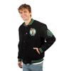Ultra Game NBA Official Mens Game Time Varsity Jacket - Unisex, Boston Celtics, Team Color, Small view 3