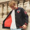 Ultra Game NBA Official Mens Game Time Varsity Jacket - Unisex, Boston Celtics, Team Color, Small view 4