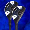 Rife Golf Mens Stiff Flex Stainless Steel Shafts RX5#6-SW Iron Set + RX5#4 Hybrid & #5 Graphite Shaft Hybrid Woods Golf Clubs view 2