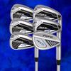 Rife Golf Mens Stiff Flex Stainless Steel Shafts RX5#6-SW Iron Set + RX5#4 Hybrid & #5 Graphite Shaft Hybrid Woods Golf Clubs view 4