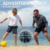 Kanu Surf Boys Playa Quick Dry UPF 50+ Beach Swim Trunks, Windsurf Black, 14-16 US view 4