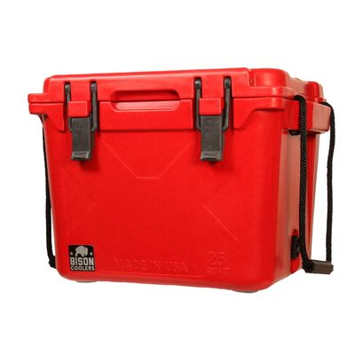 Bison 25 Quart Hard Cooler, Camping Cooler, Fishing Cooler, Insulated Cooler, Boat Cooler, Rotomolded Cooler, Ice Chests, Camping Coolers, Marine Cooler, Hard Shell Cooler