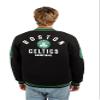 Ultra Game NBA Official Mens Game Time Varsity Jacket - Unisex, Boston Celtics, Team Color, Medium view 2