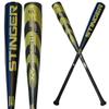 Stinger Missile 3 USSSA Baseball Bat Drop 5 - Certified One-Piece Alloy Youth Baseball Bat - 2 3/4" Barrel - 30" 25 oz (Matte Black/Military Green/Gold) view 1