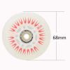 JHKJ Inline Skate Wheels 8 Pack Luminous Flash Inline Skates Replacement Wheel Light-up Wheels with Bearings, Red,68mm view 2