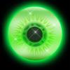 JHKJ Inline Skate Wheels 8 Pack Luminous Flash Inline Skates Replacement Wheel Light-up Wheels with Bearings, Green,64mm view 4