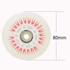 JHKJ Inline Skate Wheels 8 Pack Luminous Flash Inline Skates Replacement Wheel Light-up Wheels with Bearings, Red,80mm view 2