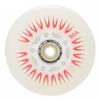 JHKJ Inline Skate Wheels 8 Pack Luminous Flash Inline Skates Replacement Wheel Light-up Wheels with Bearings, Red,80mm view 3