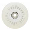 JHKJ Inline Skate Wheels 8 Pack Luminous Flash Inline Skates Replacement Wheel Light-up Wheels with Bearings, White,80mm view 3