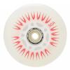 JHKJ Inline Skate Wheels 8 Pack Luminous Flash Inline Skates Replacement Wheel Light-up Wheels with Bearings, Red,72mm view 3