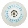 JHKJ Inline Skate Wheels 8 Pack Luminous Flash Inline Skates Replacement Wheel Light-up Wheels with Bearings, Blue,68mm view 3