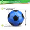 Umnodobn 5 Inch Foam Mini Soccer Balls for Indoor Mini Soccer Hoops, Soft Squishy Soocer Slow Rising| Swimming Pool Balls Beach Balls Great Sport Gift for Adults Sensory Stress Balls No Need Pump view 2