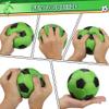 Umnodobn 5 Inch Foam Mini Soccer Balls for Indoor Mini Soccer Hoops, Soft Squishy Soocer Slow Rising| Swimming Pool Balls Beach Balls Great Sport Gift for Adults Sensory Stress Balls No Need Pump view 3