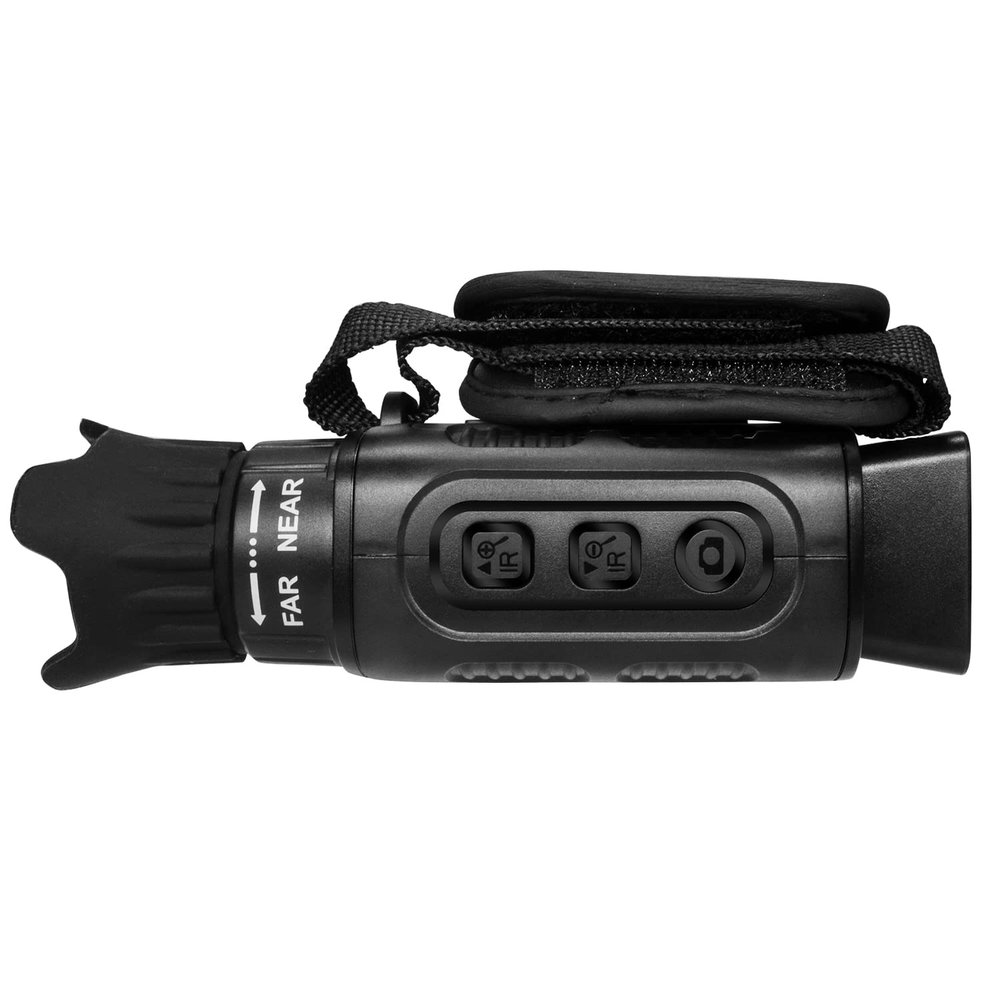 NV3185 HD 1080P Monocular Night Vision Device 4X Digital Zoom Hunting Telescope Outdoor 300m (Black)