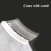 DEEDOCHY Wedding Veil,Bridal Veil,Veils for Women Wedding,2 Tiers White Bridal Veils with Comb,Tulle Veils for Brides view 4