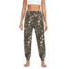 Yasala Floral Mushrooms Women Harem Pants Baggy Yoga Pants Hippie Palazzo Pants Casual Athletic Workout Sweatpants view 2