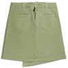 KIDSCOOL SPACE Big Girls Summer Skirt,Elastic Band Inside Soft Strechy Cotton Denim Girl Dress Shorts,Green,12 view 2