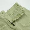 KIDSCOOL SPACE Big Girls Summer Skirt,Elastic Band Inside Soft Strechy Cotton Denim Girl Dress Shorts,Green,12 view 4