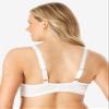 Amoureuse Women's Plus Size Embroidered Underwire Bra - 38 B, Classic Red view 2