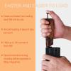 Ludex Airsoft Speed Loader 6mm BBS Pellet 100 Rounds Capacity Airsoft Magazine Fast Quick Loader with Adapter-Rrown view 2