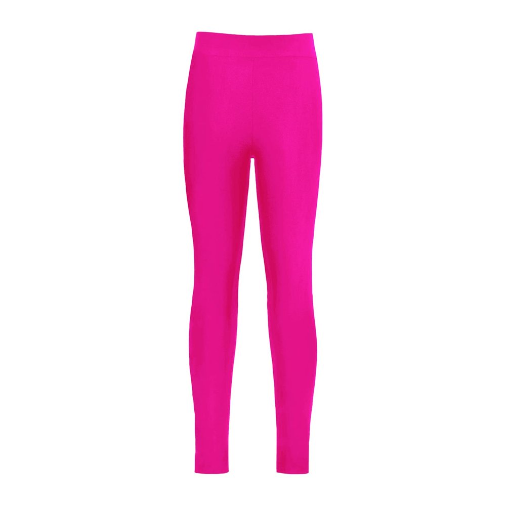 Freebily Kids Girls Athletic Leggings Active Dance Tights Yoga Running Workout Jegging Pants Sportswear Activewear Rose 8 Years