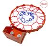 THUNDERBAY 18 inch Standard Double Spring Flex Reinforced Wall Mounted Basketball Rim, Two Nylon Nets Include One Nightlight Basketball Net(2 Pack) view 2