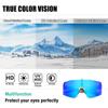 AVV Polarized cycling glasses sports sunglasses,UV400 Protection Fishing Driving running baseball sunglasses for men women view 3
