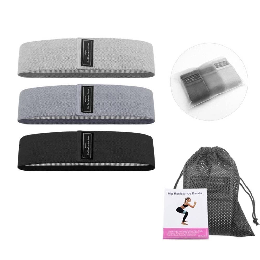 LUKERN Latex Non-Slip Elastic Band Tension Band Stretch Band Hip Exercise Band Hip Belt Sports Fitness Yoga Supplies Resistance Band