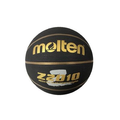 Molten B7Z2010-KZ Basketball Z2010 No. 7 Ball, Boys Over Junior High School Students, Black x Gold, Rubber