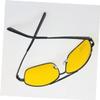 SOIMISS Polorized Men s Sunglasses Eye Glasses for Mens Men's Sunglasses Anti High Beam Driving Mirror Driving Night Glasses Metal Frame Night Man view 4