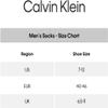 Calvin Klein Men's CK Logo Cushion No-Show Socks - 6 Pack (One Size, White) view 2