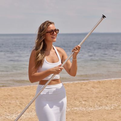 WEKAPO Extra Replacement Poles for a Beach Tent, 7'1'' Tall, Made 6061 Aluminum (for Tent 9x10)