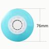 JHKJ Luminous Inline Wheel 72mm/76mm/80mm Light Up LED Skate Wheels Indoor Outdoor Light Up Wheels 85A,Blue,76mm view 2