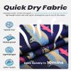 maamgic Mens Swim Trunks Quick Dry Swim Shorts with Mesh Lining Funny Swimwear Bathing Suits 7inch Colorful Shark X-Large view 3