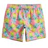 maamgic Mens Swim Trunks Quick Dry Swim Shorts with Mesh Lining Funny Swimwear Bathing Suits 7inch 0737-Green Pineapple X-Small view 1