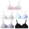 Happy Cherry 5PCS Girls Training Bra Sports Lightly Padded Teen Bra Soft 12-14Years view 2