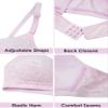 Happy Cherry 5PCS Girls Training Bra Sports Lightly Padded Teen Bra Soft 12-14Years view 3