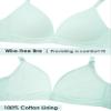 Happy Cherry 5PCS Girls Training Bra Sports Lightly Padded Teen Bra Soft 12-14Years view 3