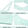Happy Cherry Teens Girls Training Bras Adjustable Sports Bra Starter Bras for Big Kids 5pcs 10-12 Years view 4