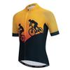 Men Cycling Jersey,Bike T-Shirt Short Sleeve MTB Biking Clothing Reflective Bicycle Jacket with 3-Pockets Tops S-3XL view 1
