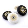 JHKJ 8-Pack Inline Skate Wheels 70mm/72mm/76mm/80mm Inline Skate Wheels Skates Replacement Wheels with Bearings 90A Suitable for Everyone,White,72mm view 3