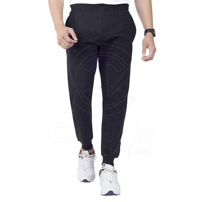 Caliph IMPEX Mens Fitness Trousers Workout Stretch Sports Gym Athletic Tights Black