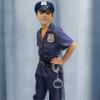 KIDIN Police Officers Costume for Kids Police Dress Up Halloween Cosplay Career Day Birthday Gifts view 3