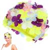 NOLITOY Swimming Caps Nylon for Women Ocean Beach Water Sports, 8.65 Inches view 1