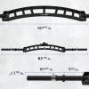 Yes4All Multi Grip Barbell & Cable Attachment, Curved Swiss Barbell for Greater Range of Motion, 600 Lbs Capacity view 2
